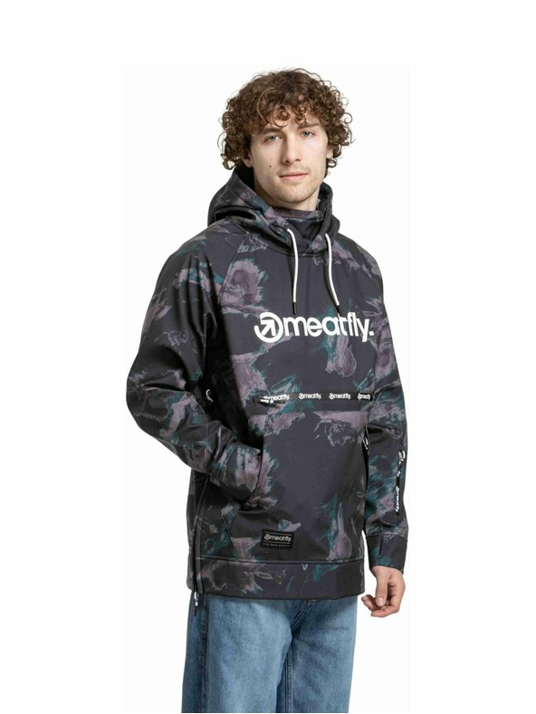 Meatfly Meatfly muška softshell jakna Jax Mossy Botanical |