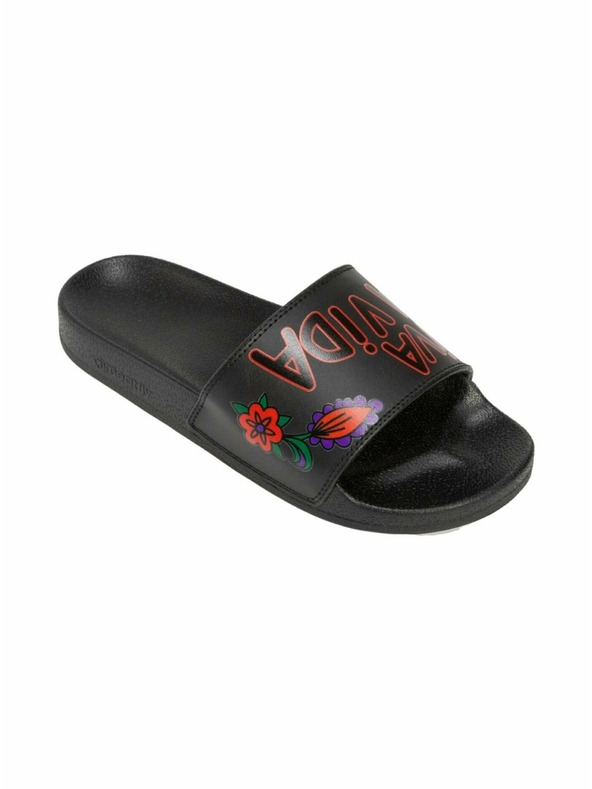 Meatfly Meatfly muške papuče X Hudson Pura Vida Viva La Vida Black