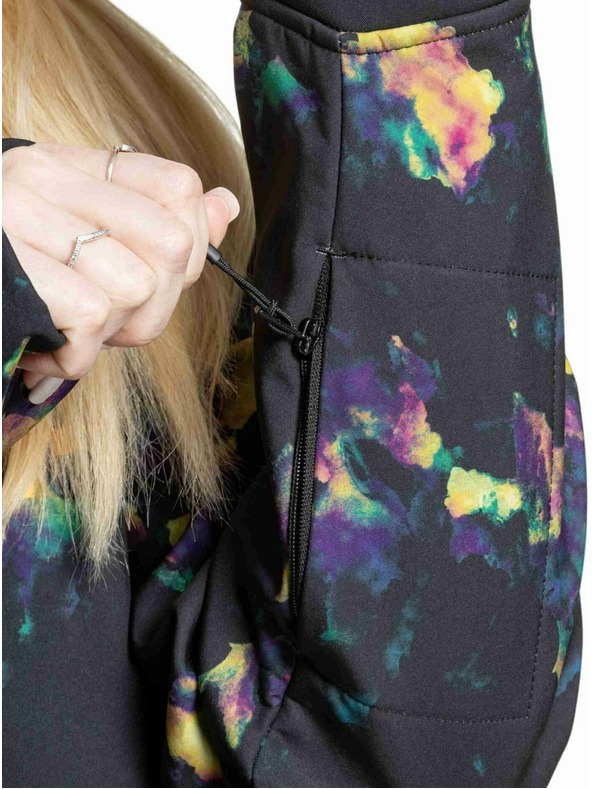 Meatfly Meatfly ženska softshell jakna Alita Dark Aquarel | Višebojna |