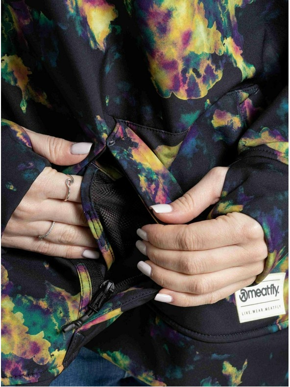 Meatfly Meatfly ženska softshell jakna Alita Dark Aquarel | Višebojna |