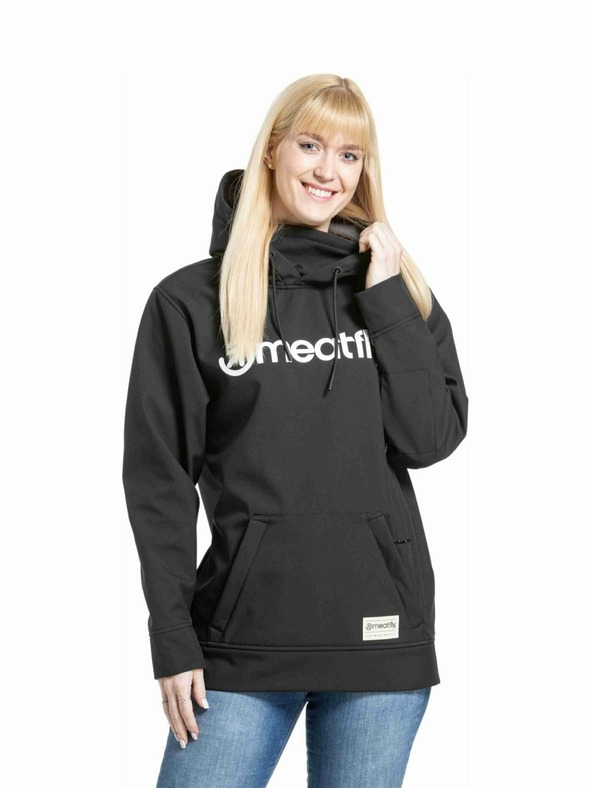 Meatfly Meatfly ženska softshell jakna Alita Black / White