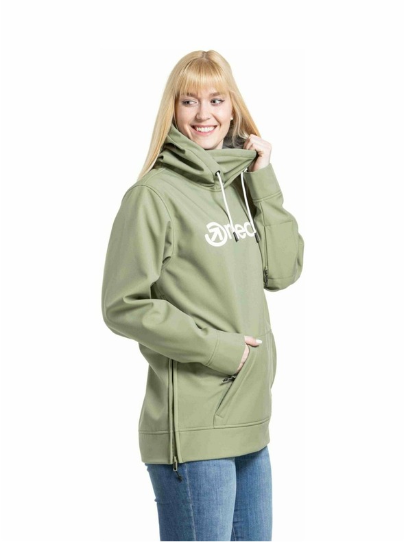 Meatfly Meatfly ženska softshell jakna Alita Olive / White