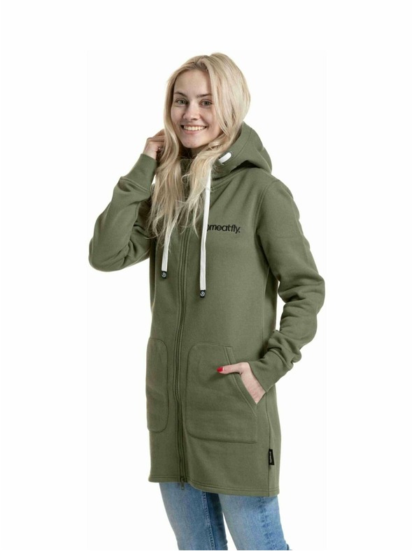 Meatfly Meatfly ženski hoodie Clair Olive |