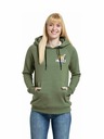 Meatfly Meatfly ženski hoodie Watani Olive Flowers