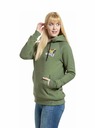 Meatfly Meatfly ženski hoodie Watani Olive Flowers