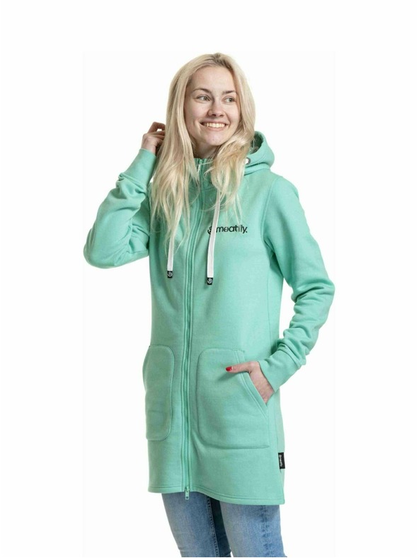 Meatfly Meatfly ženski hoodie Clair Jade Green |