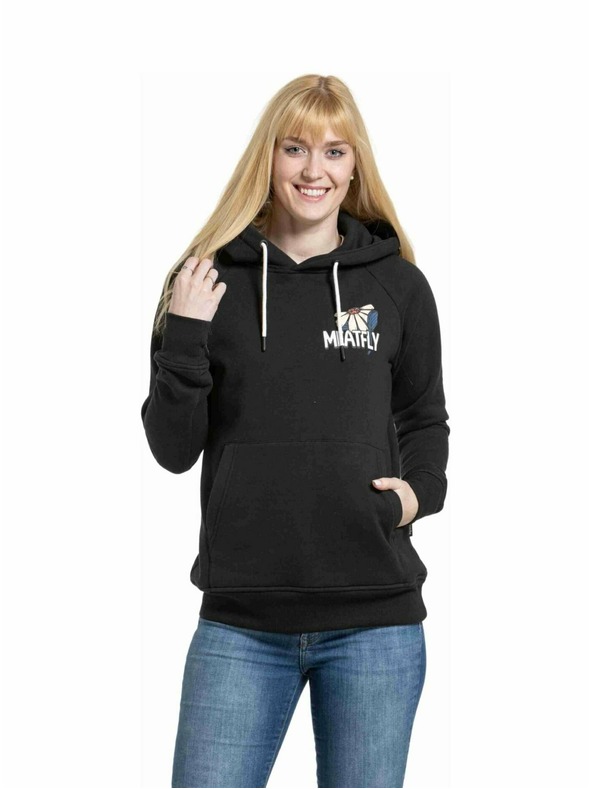 Meatfly Meatfly ženski hoodie Watani Black Flowers