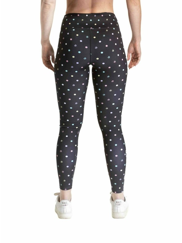 Meatfly Meatfly ženske tajice Arabel Black / Color Dots