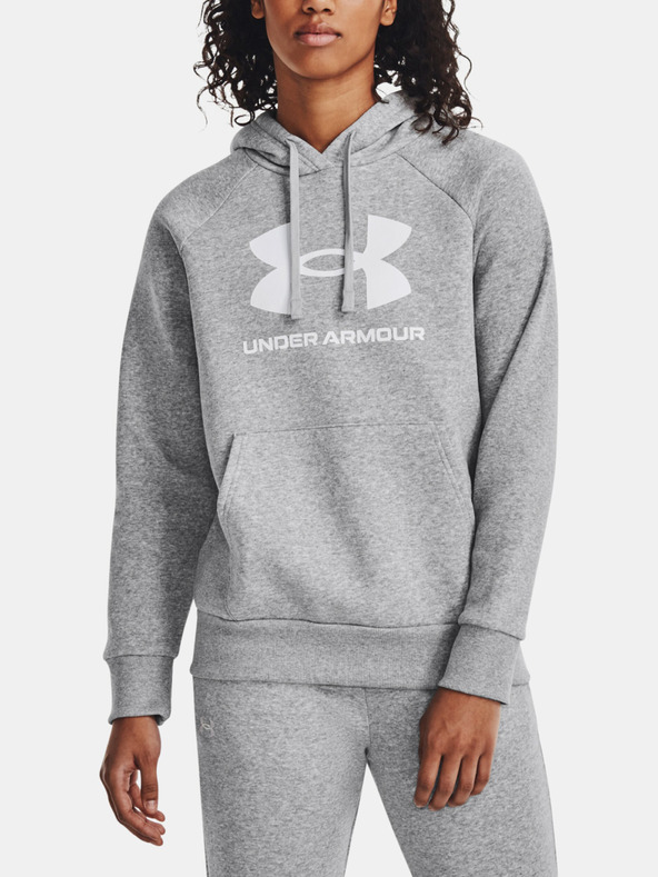 Under Armour Ženska majica s kapuljačom Under Armour UA Rival Fleece s velikim logotipom Hdy