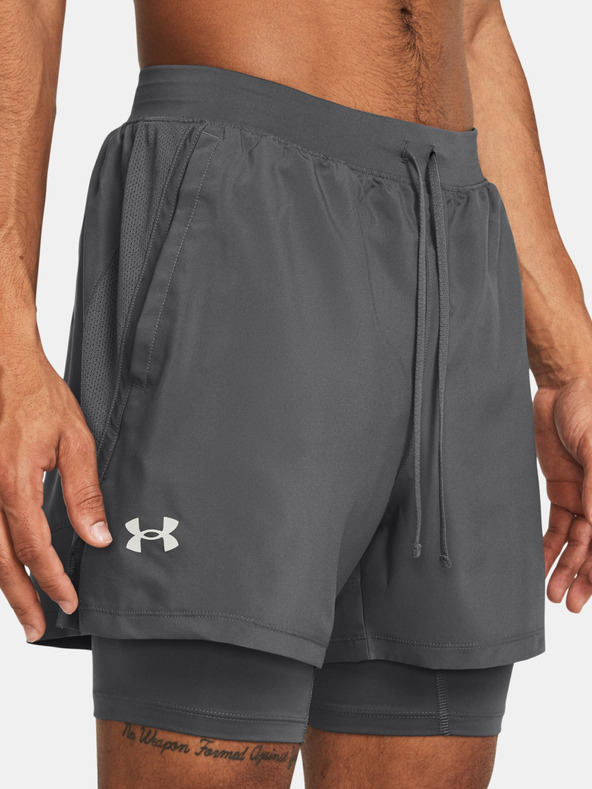 Under Armour Muške kratke hlače Under Armour UA LAUNCH 5'' 2-IN-1 SHORTS