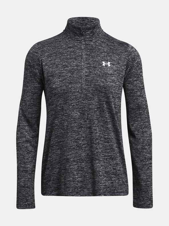 Under Armour Ženska majica Under Armour Tech 1/2 Zip- Twist-BLK