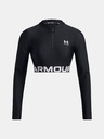 Under Armour Ženska majica kratkih rukava Under Armour HeatGear Rib 1/4 Zip LS