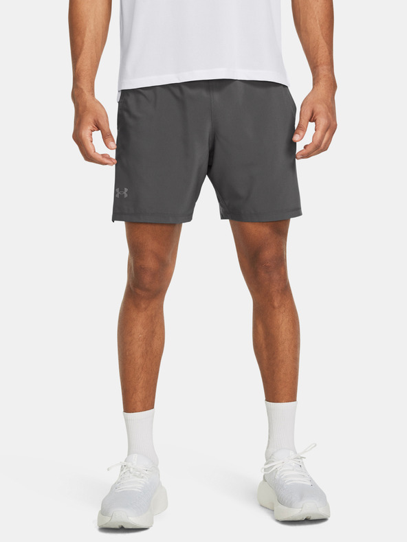 Under Armour Muške kratke hlače Under Armour UA LAUNCH PRO 2n1 7'' SHORTS-GRY