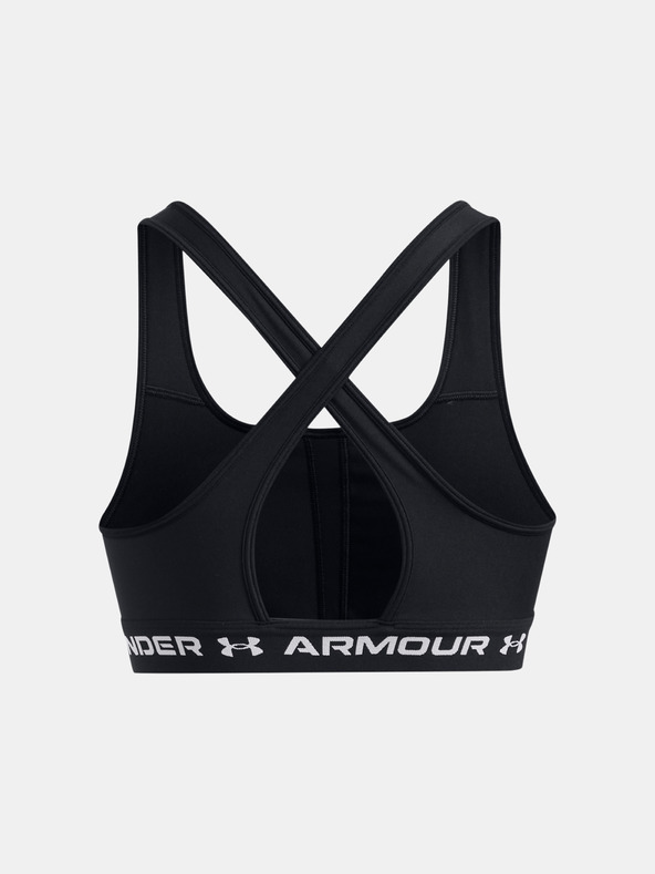 Under Armour Ženski grudnjak Under Armour Crossback Mid Bra-BLK