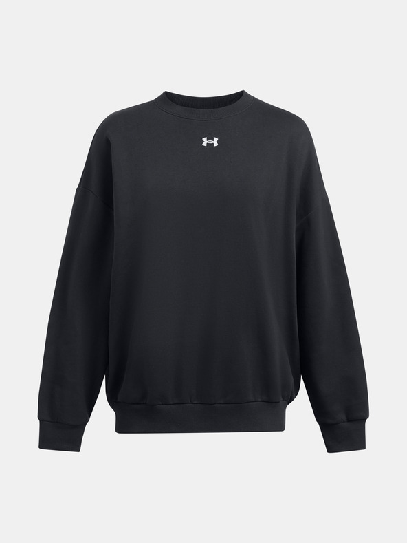 Under Armour Ženska majica Under Armour Rival Fleece OS Crew-BLK