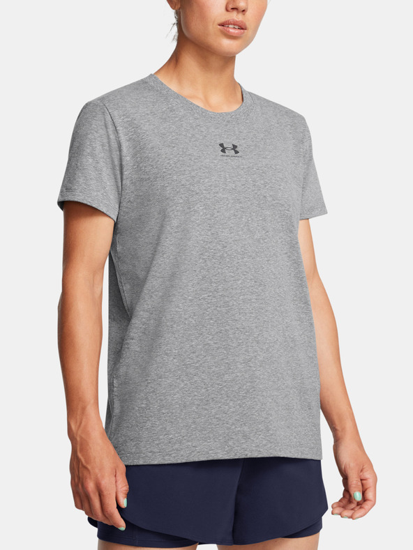 Under Armour Ženska majica Under Armour UA Rival Core SS-GRY