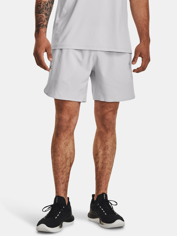 Under Armour Muške kratke hlače Under Armour UA Peak Woven Shorts-GRY