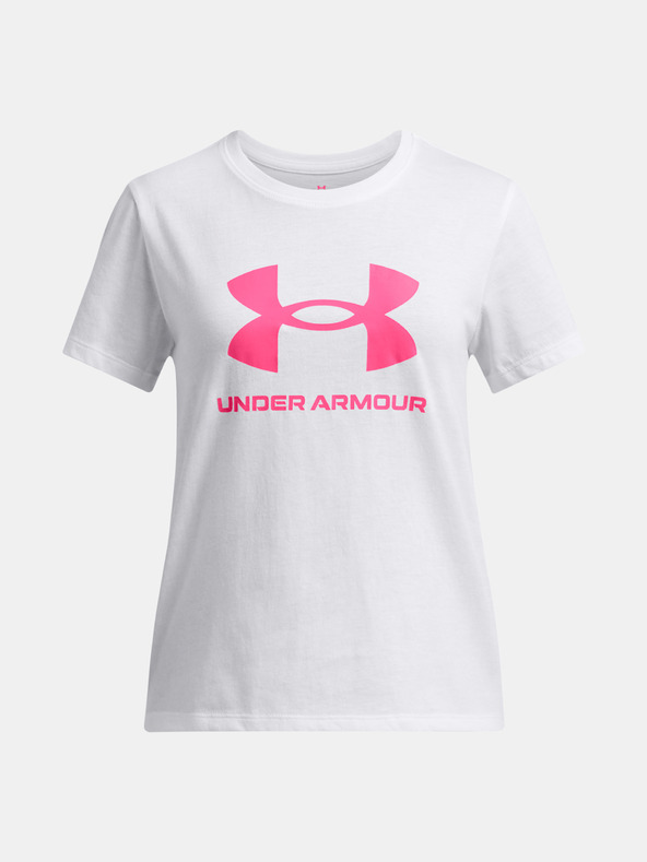 Under Armour Majica za djevojčice Under Armour UA VELIKI LOGO SS