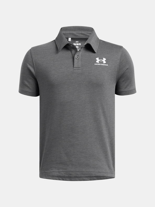Under Armour Dječačka majica Under Armour UA B Icon Polo-GRY