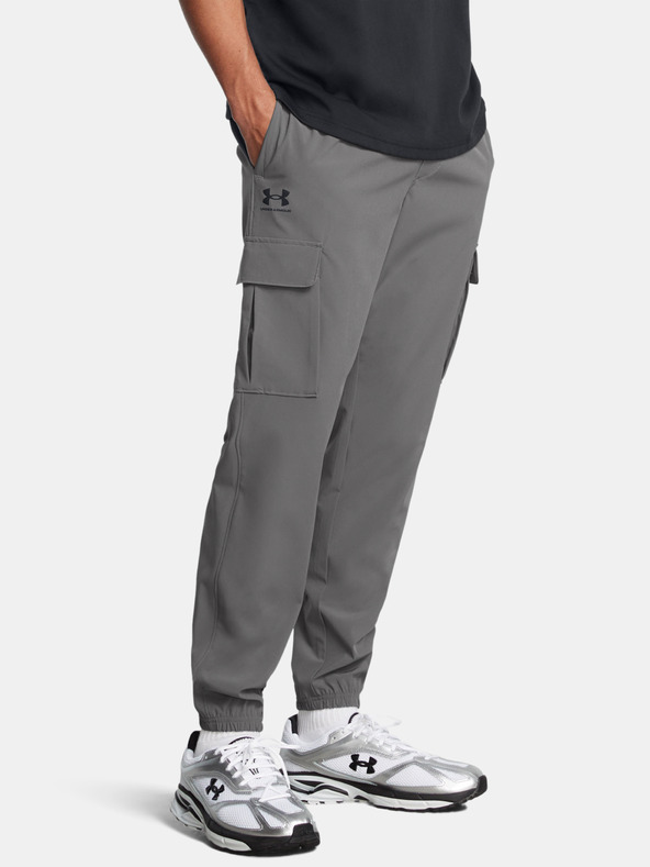 Under Armour Muške sportske hlače Under Armour UA Vibe Woven Cargo Pants-GRY