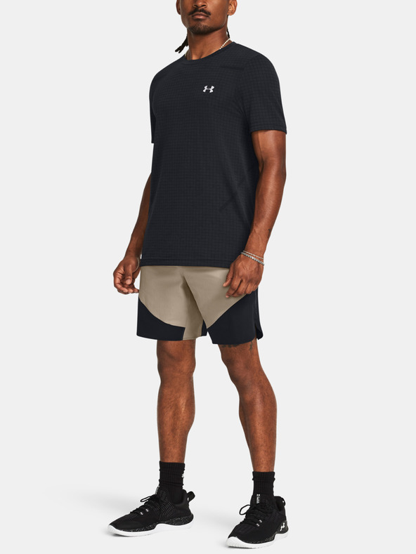 Under Armour Muške kratke hlače Under Armour UA Peak Woven Hybrid Short-BRN