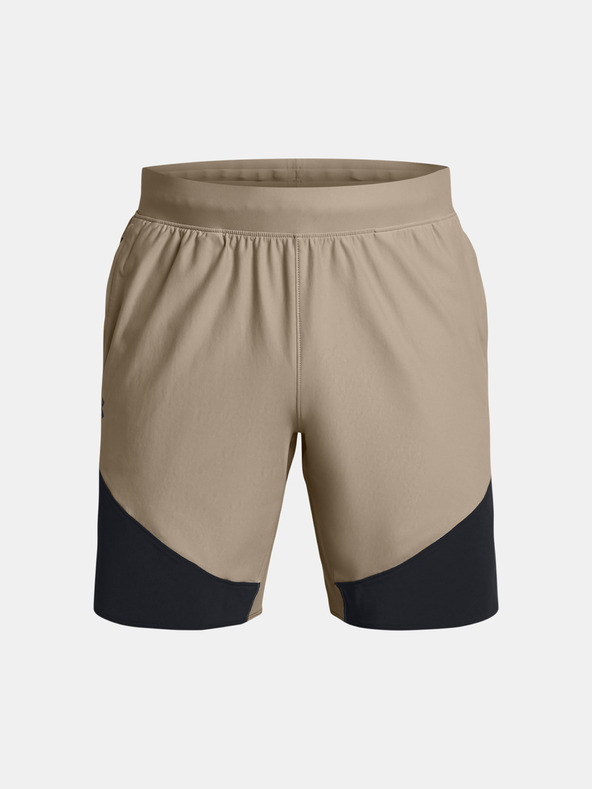 Under Armour Muške kratke hlače Under Armour UA Peak Woven Hybrid Short-BRN