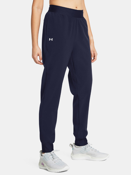Under Armour Ženske sportske hlače Under Armour UA Rival Hi Rise Woven Pant-BLU