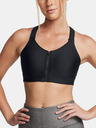 Under Armour Ženski grudnjak Under Armour UA Infinity High Zip 2.0 Bra-BLK