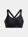 Under Armour Ženski grudnjak Under Armour UA Infinity High Zip 2.0 Bra-BLK