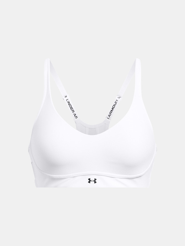 Under Armour Ženski grudnjak Under Armour UA Infinity Low 2.0 Bra-WHT