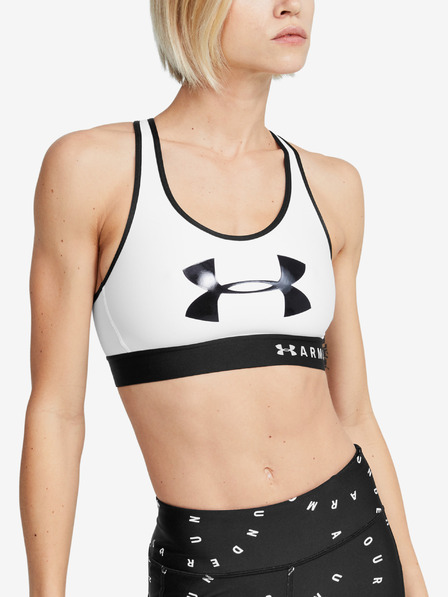 Under Armour Ženski grudnjak Under Armour Armour Mid Keyhole Graphic
