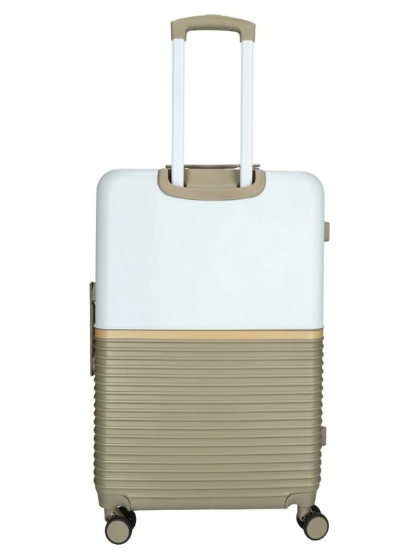 Enrico Benetti Putni kofer Enrico Benetti Princetown L Taupe/Ivory