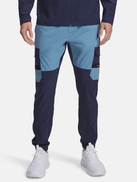 Under Armour Muške sportske hlače Under Armour UA Tech Utility Woven Pant-BLU