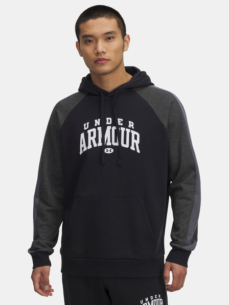 Under Armour Muška dukserica Under Armour UA Rival Flc CB Hood-BLK