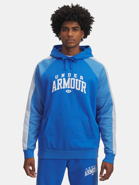 Under Armour Muška dukserica Under Armour UA Rival Flc CB Hood-BLU