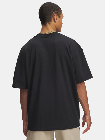 Under Armour Muška majica Under Armour UA HWT WOVEN LABEL SS-BLK