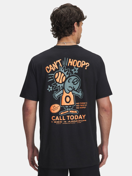 Under Armour Muška majica Under Armour UA M 60/40S Can't Hoop SS-BLK