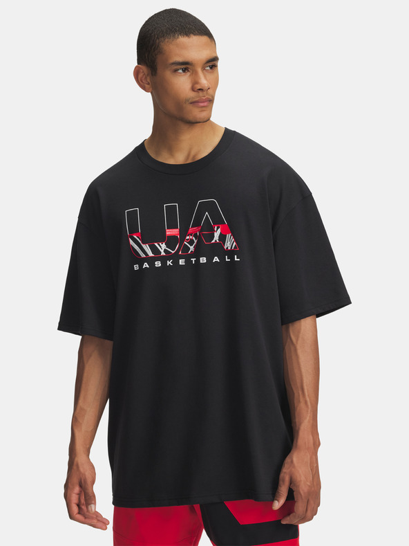 Under Armour Muška majica Under Armour UA M HWT Hoops Branded SS-BLK
