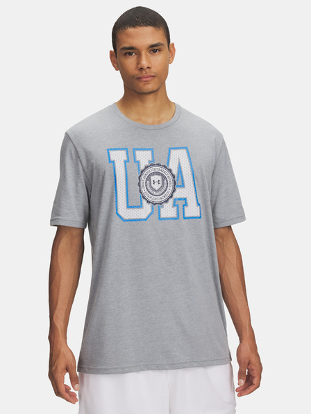 Under Armour Muška majica Under Armour UA COLLEGE CREST LOGO SS-GRY