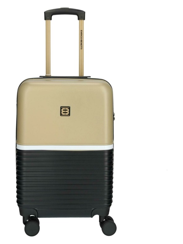 Enrico Benetti Putni kofer Enrico Benetti Princetown S Crna/Smeđa