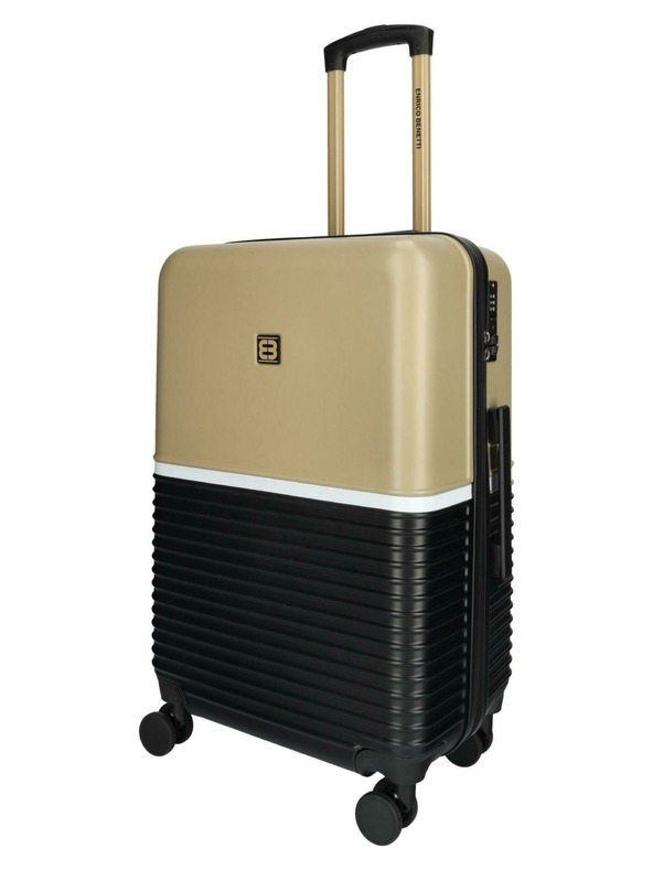 Enrico Benetti Putni kofer Enrico Benetti Princetown M Crna/Smeđa