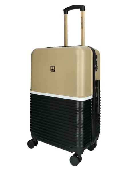 Enrico Benetti Putni kofer Enrico Benetti Princetown M Crna/Smeđa