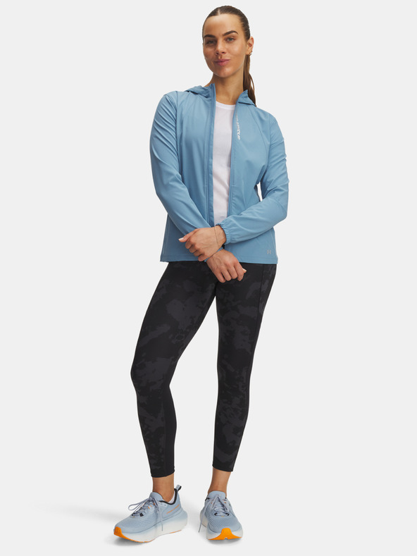 Under Armour Ženske tajice Under Armour UA Launch Ankle Print Tights-BLK