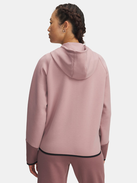 Under Armour Ženski hoodie Under Armour Unstoppable Fleece FZ-PNK