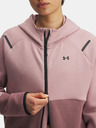 Under Armour Ženski hoodie Under Armour Unstoppable Fleece FZ-PNK