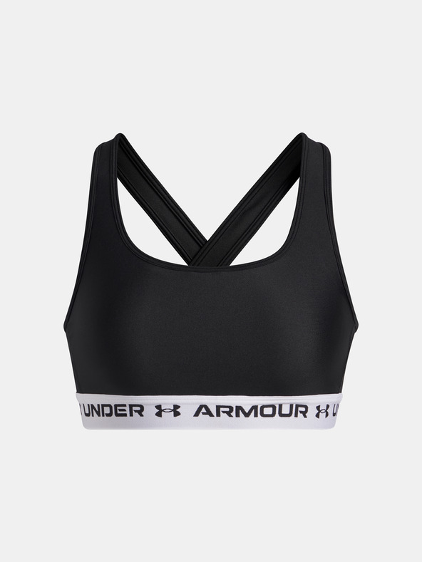 Under Armour Ženski grudnjak Under Armour Crossback Mid Bra-BLK
