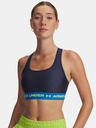 Under Armour Ženski grudnjak Under Armour Crossback Mid Bra-BLU