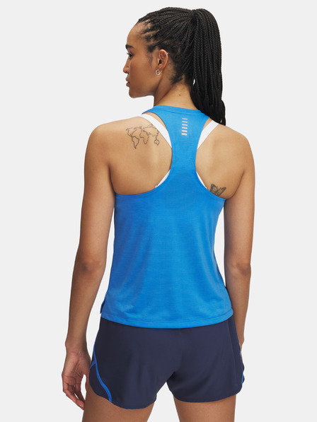 Under Armour Ženski top Under Armour UA Launch Singlet-BLU