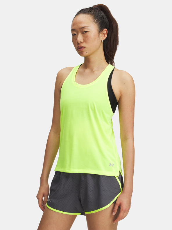 Under Armour Ženski top Under Armour UA Launch Singlet-YLW