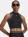 Under Armour Ženski top Under Armour UA HG Rib Tank-BLK